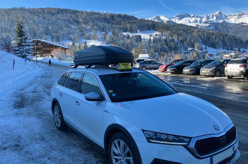service taxi et vtc avec Skoda octavia scout 4x4 en haute savoie